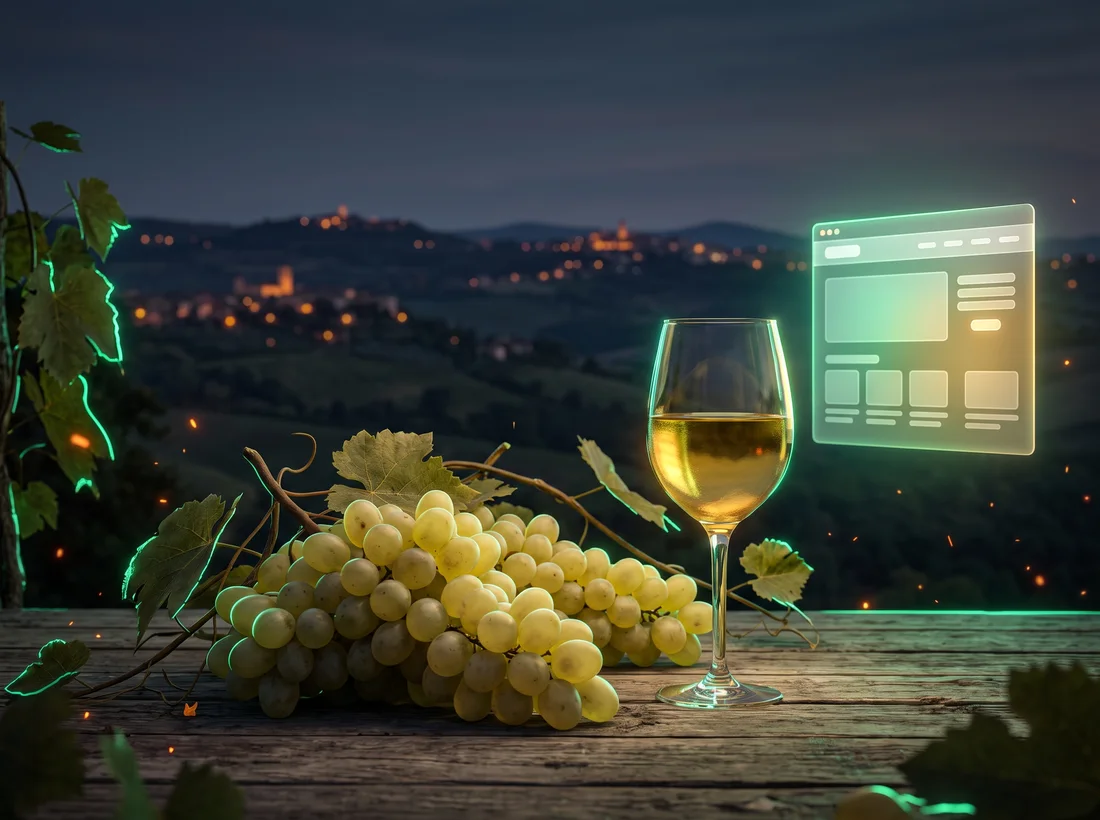 Frascati: siti web e servizi digitali — Vino Frascati e Castelli Romani