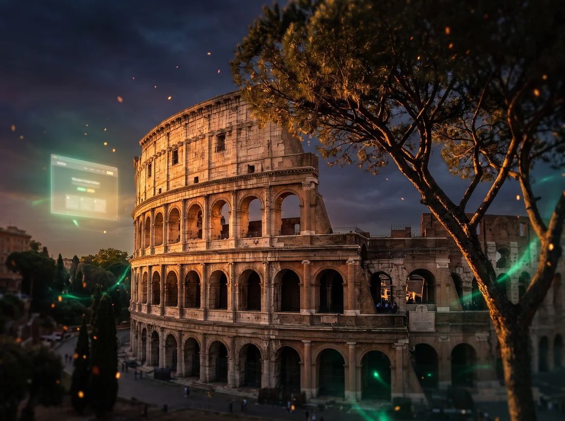 Roma: siti web e servizi digitali — Ufficio amministrativo a Roma